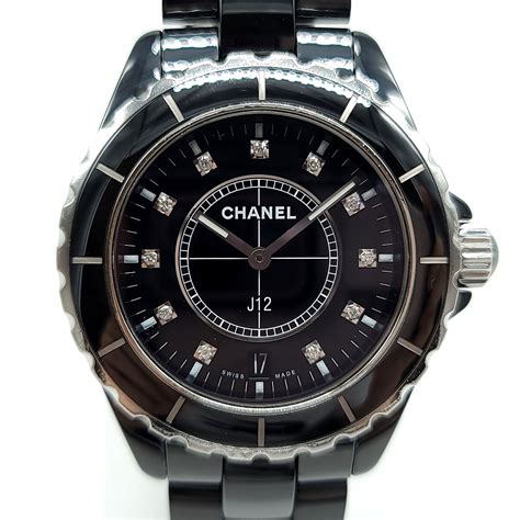 chanel j12 38mm black ceramic watch|authentic Chanel j12 watch.